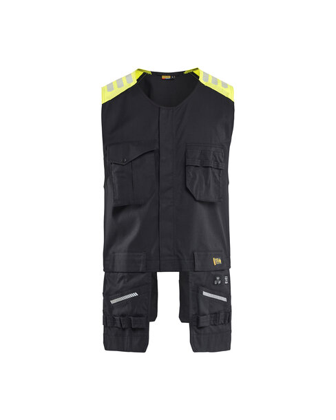 Weste Inhärent Schwarz/High Vis Gelb