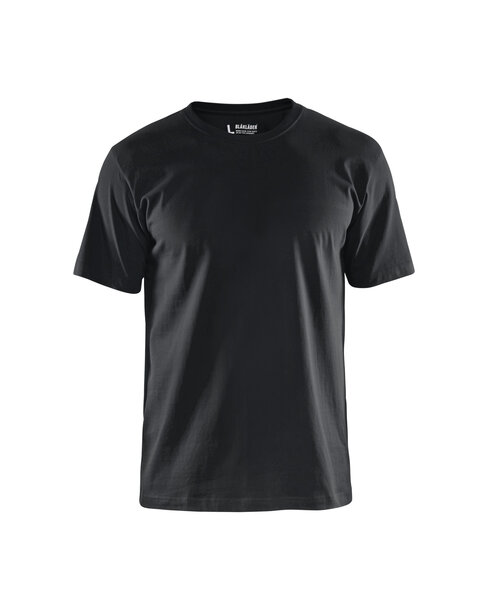 T-Shirt 10er-Pack Schwarz
