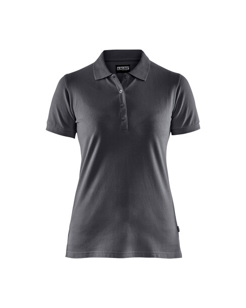 Damen Polo Shirt Dunkelgrau
