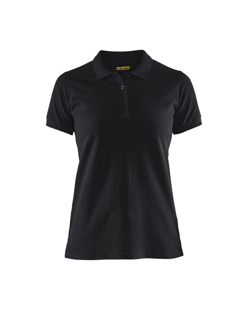 Damen Polo Shirt Schwarz