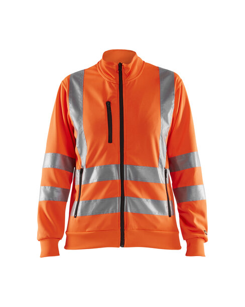 Damen High Vis Sweatshirt High Vis Orange