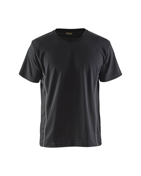 T-Shirt mit UV Schutz Schwarz