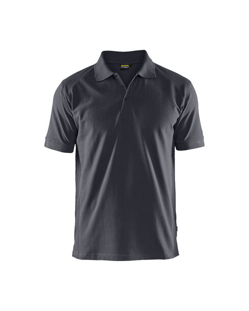 Polo Shirt Mittelgrau