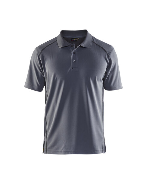 Polo Shirt mit UV Schutz Grau