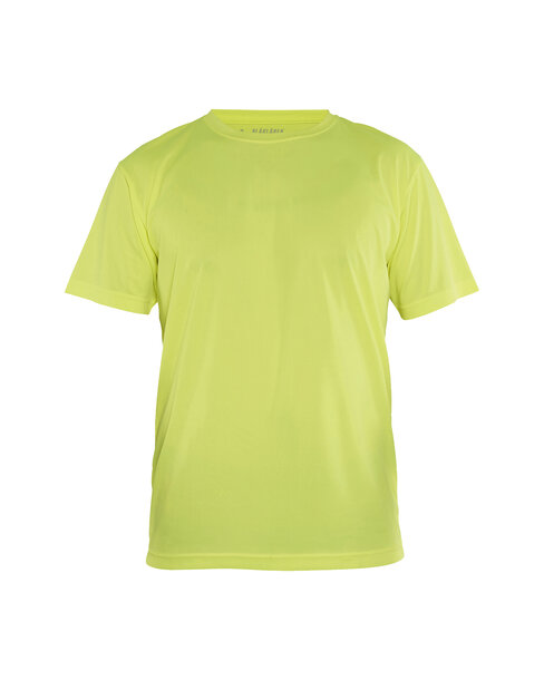 Funktionelles T-Shirt mit UV Schutz High Vis Gelb