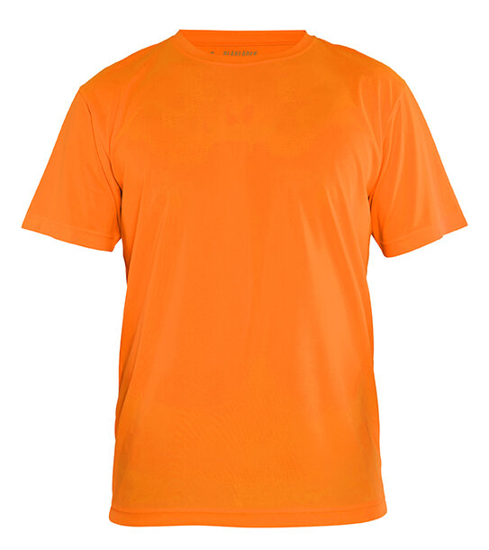 Funktionelles T-Shirt mit UV Schutz High Vis Orange