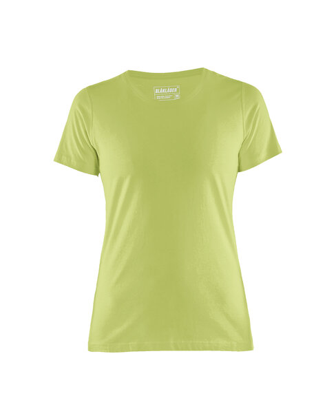 Damen T-Shirt Limettengrün