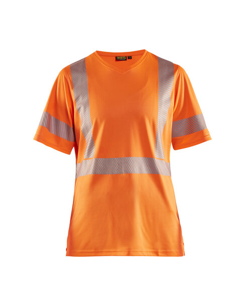 Damen High Vis T-Shirt High Vis Orange