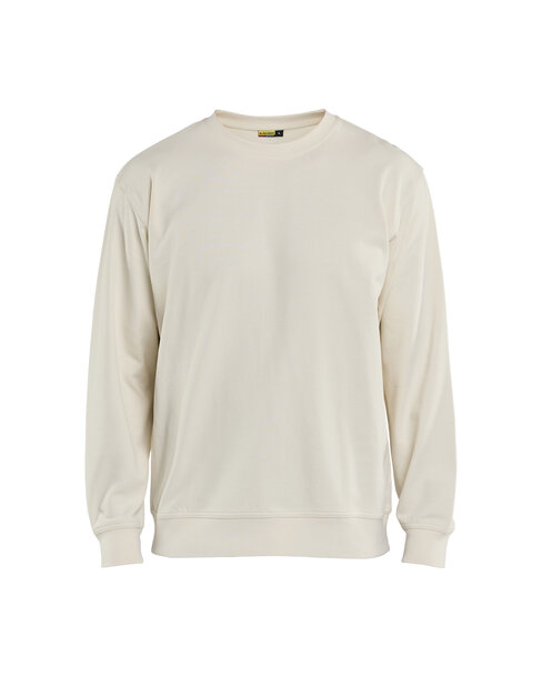 Sweatshirt Naturweiß