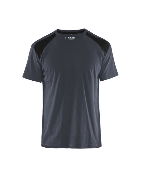 T-Shirt Dunkelgrau/Schwarz