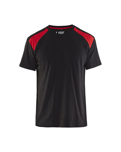 T-Shirt Schwarz/Rot