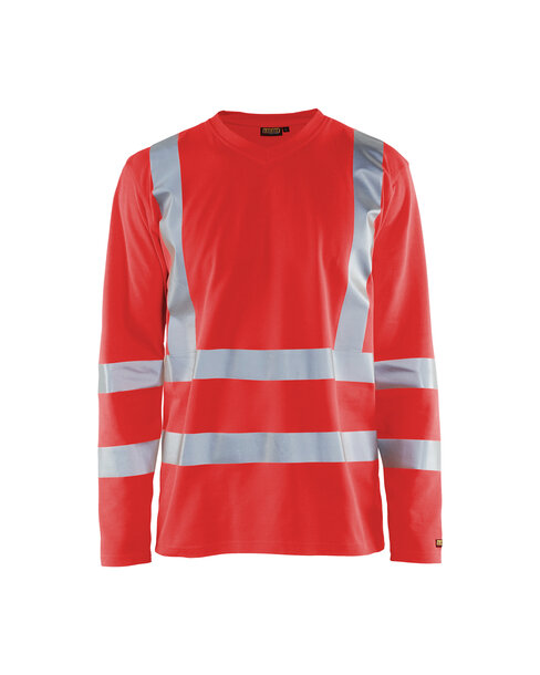 UV Shirt High Vis Langarm High Vis Rot