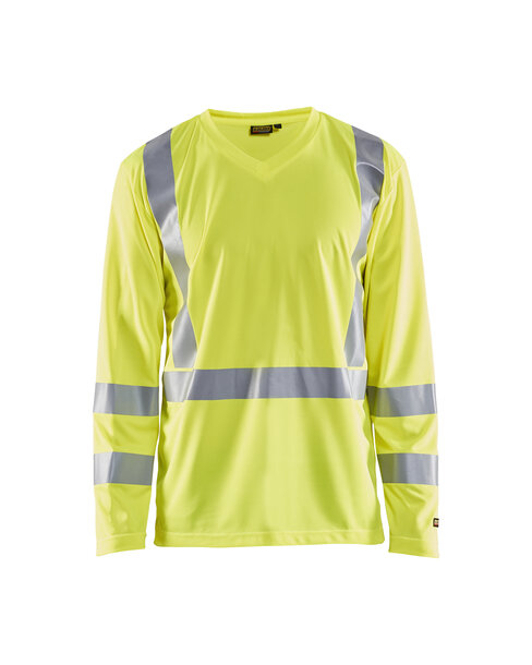 UV Shirt High Vis Langarm High Vis Gelb