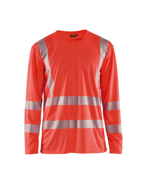 UV Shirt High Vis Langarm High Vis Rot