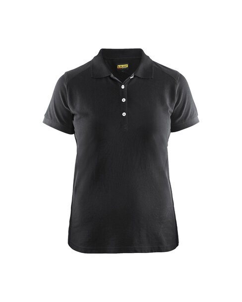 Damen Polo Shirt Schwarz