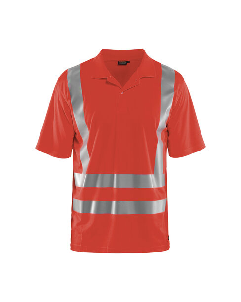 UV Polo Shirt High Vis High Vis Rot