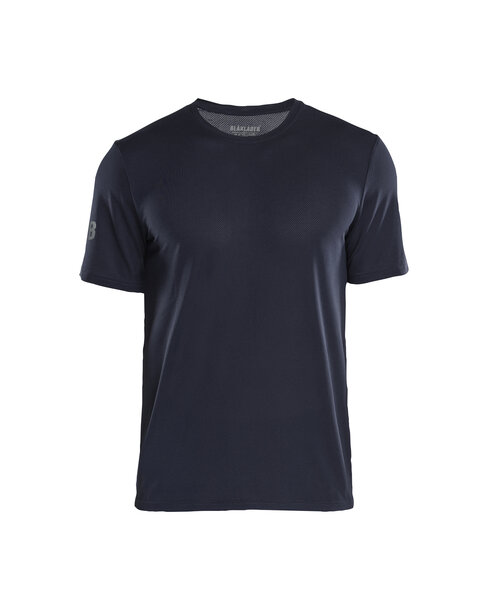 Funktions T-Shirt mit UV-Schutz Dunkel Marineblau