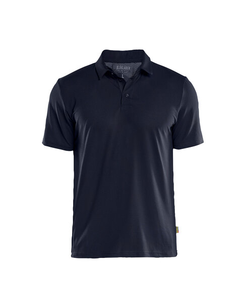 Funktions Poloshirt mit UV-Schutz Dunkel Marineblau