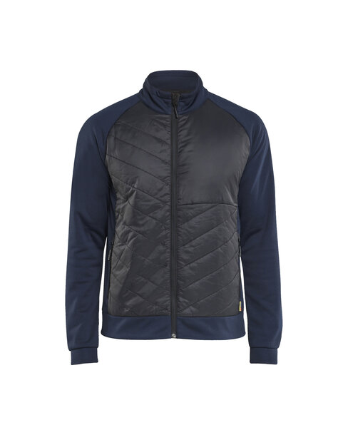 Hybrid Sweater Dunkel Marineblau/Schwarz