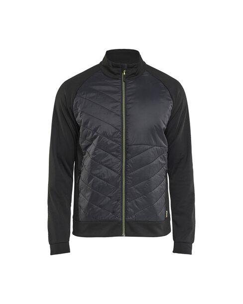 Hybrid Sweater Schwarz/Gelb