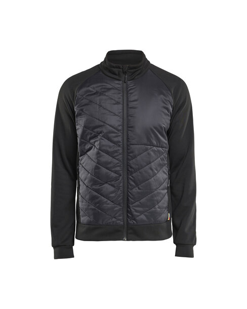 Hybrid Sweater Schwarz/Dunkelgrau