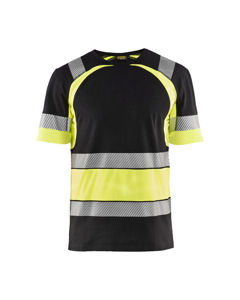 High Vis T-Shirt Schwarz/Gelb