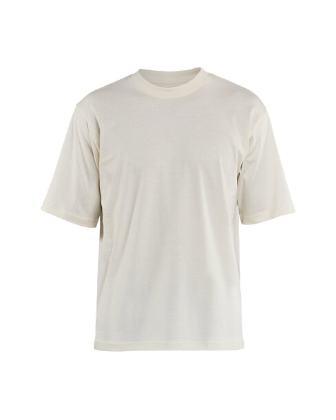 T-Shirt Loose Fit Naturweiß