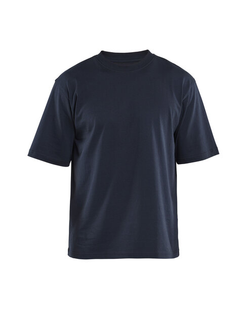 T-Shirt Loose Fit Dunkel Marineblau