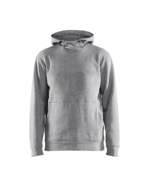 Hoodie Grau Melange