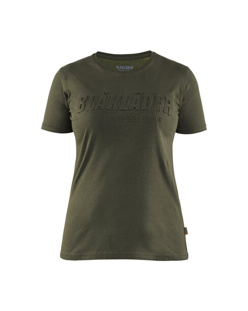 Damen T-Shirt 3DWaldgrün