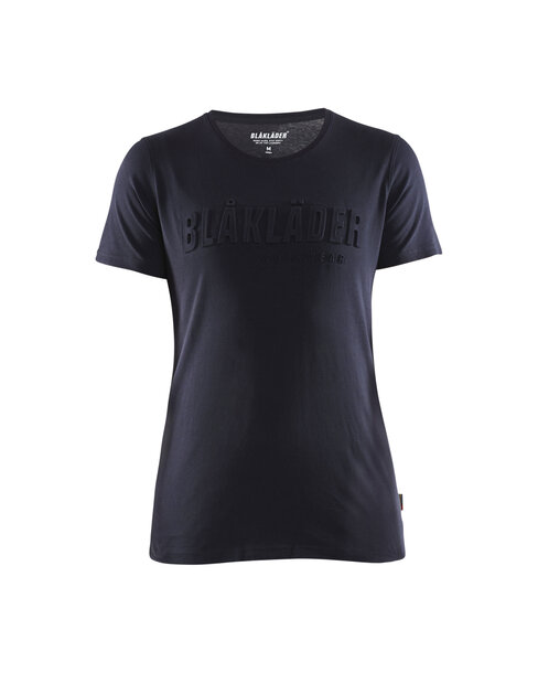 Damen T-Shirt 3D Dunkel Marineblau