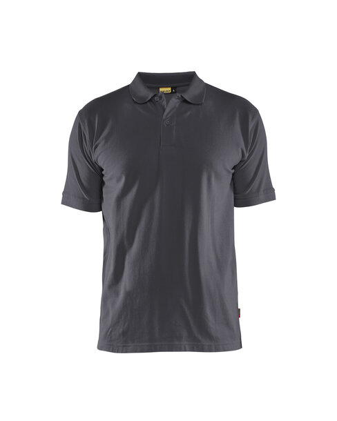Polo Shirt Mittelgrau
