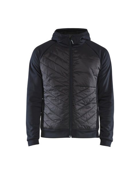 Hybrid Sweater Dunkel Marineblau/Schwarz