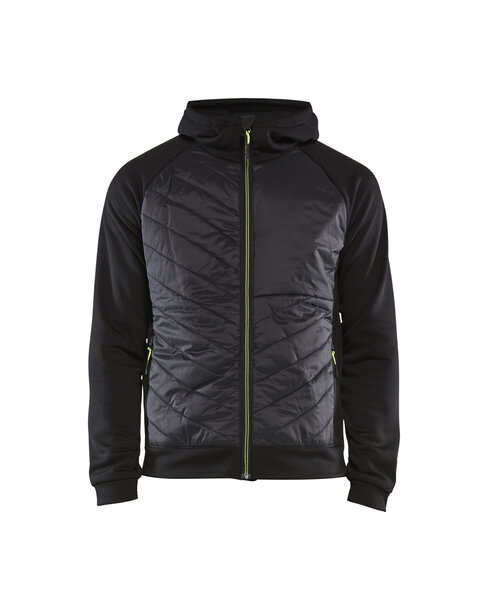 Hybrid Sweater Schwarz/Gelb