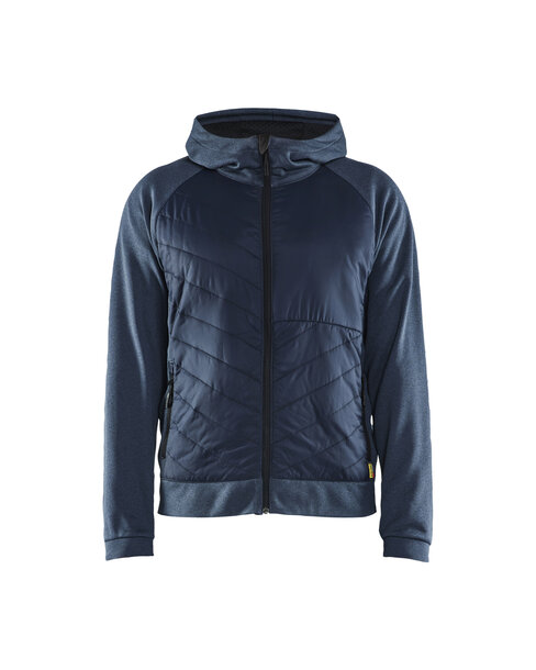 Hybrid SweaterTaubenblau/Dunkel Marineblau