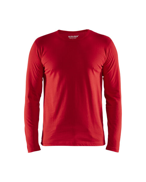 Langarm T-Shirt Rot