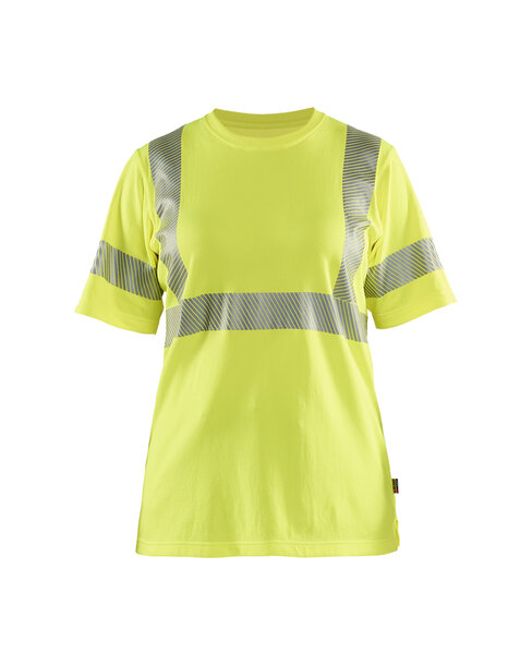 Damen High Vis T-Shirt High Vis Gelb
