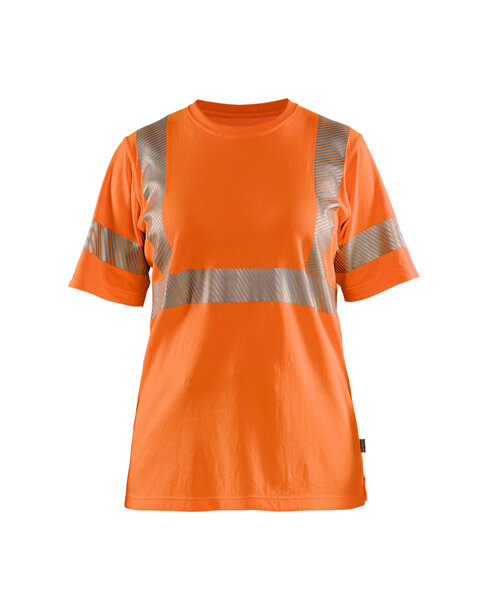 Damen High Vis T-Shirt High Vis Orange