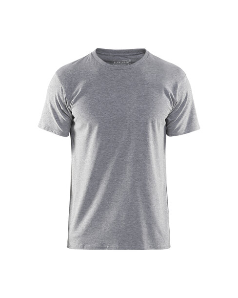 T-Shirt Slim fit Grau Melange
