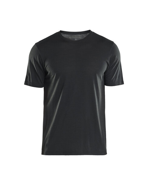 MERINO T-SHIRT Schwarz