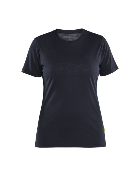 MERINO T-SHIRT FÜR DAMEN Dunkel Marineblau