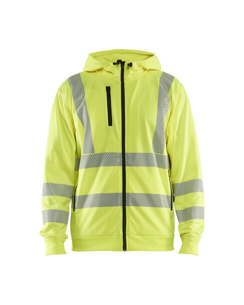 High Vis Kapuzensweater mit Reißverschluss High Vis Gelb