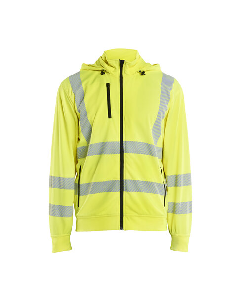 High Vis Sweatshirt mit abnehmbarer Kapuze High Vis Gelb