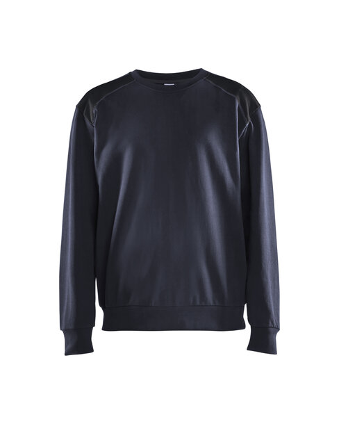 Sweatshirt Dunkel Marineblau/Schwarz