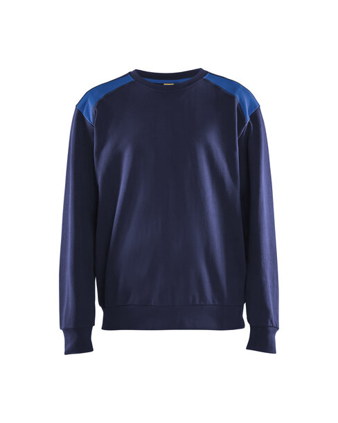 Sweatshirt Marineblau/Kornblau