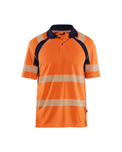 Polo High VisHigh Vis Orange/Marineblau