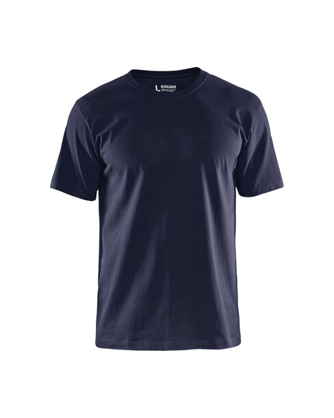 T-SHIRT IM MULTIPACK Marineblau