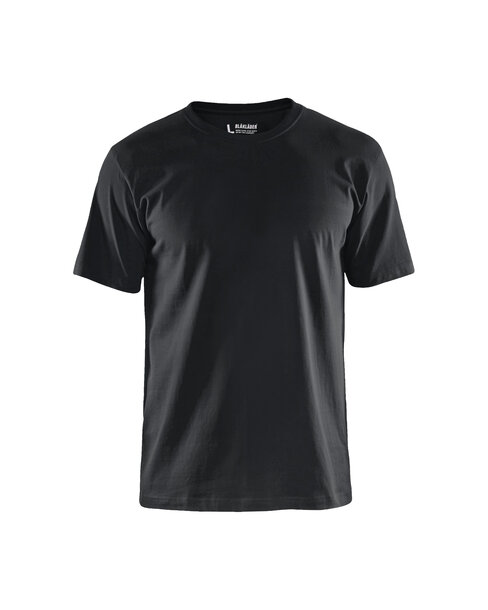 T-SHIRT IM MULTIPACK Schwarz