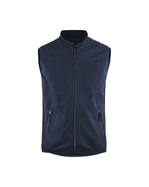 Softshell Weste Dunkel Marineblau/Schwarz
