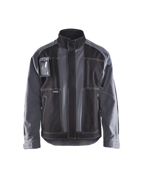 Handwerker Bundjacke X1500 Grau/Schwarz